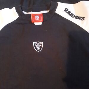 raiders nfl mens shirt xl